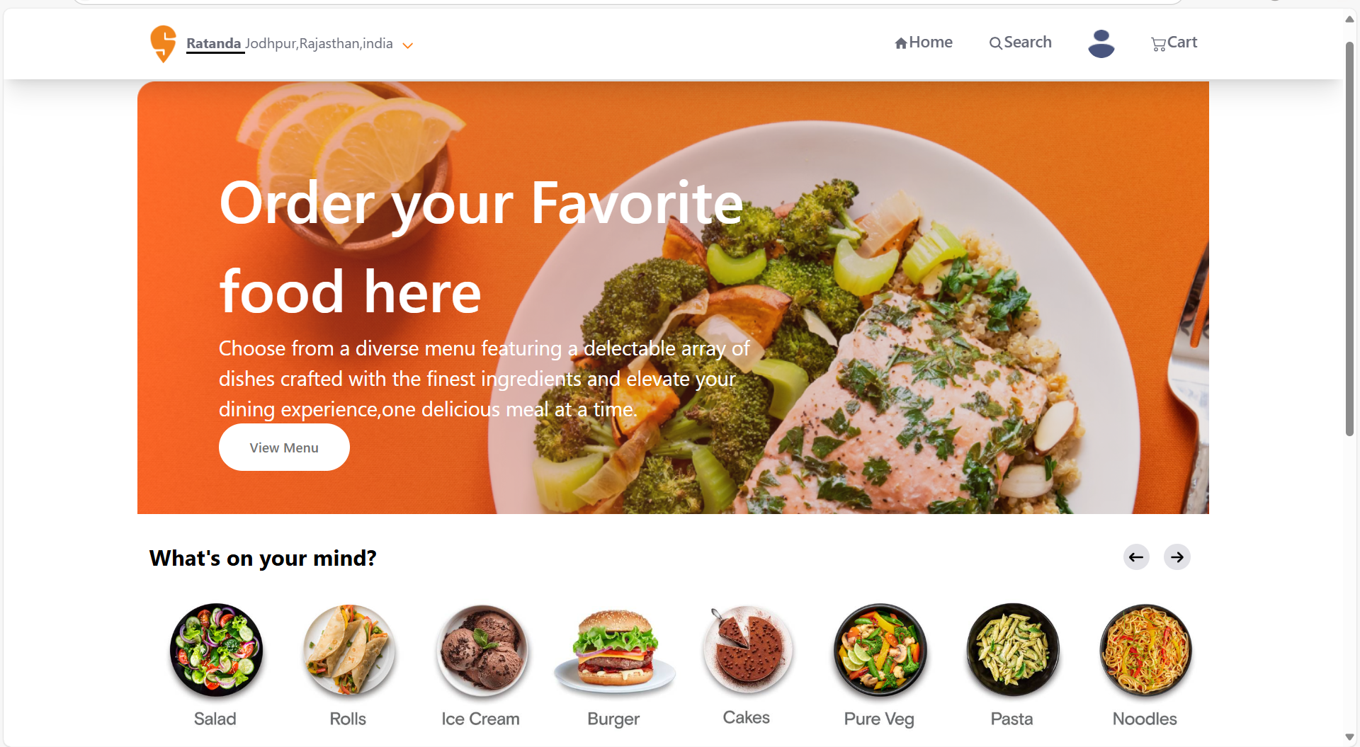 FoodMood Project